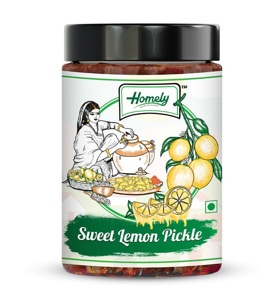 Sweet Lemon Pickle – Tangy & Sweet Delig...